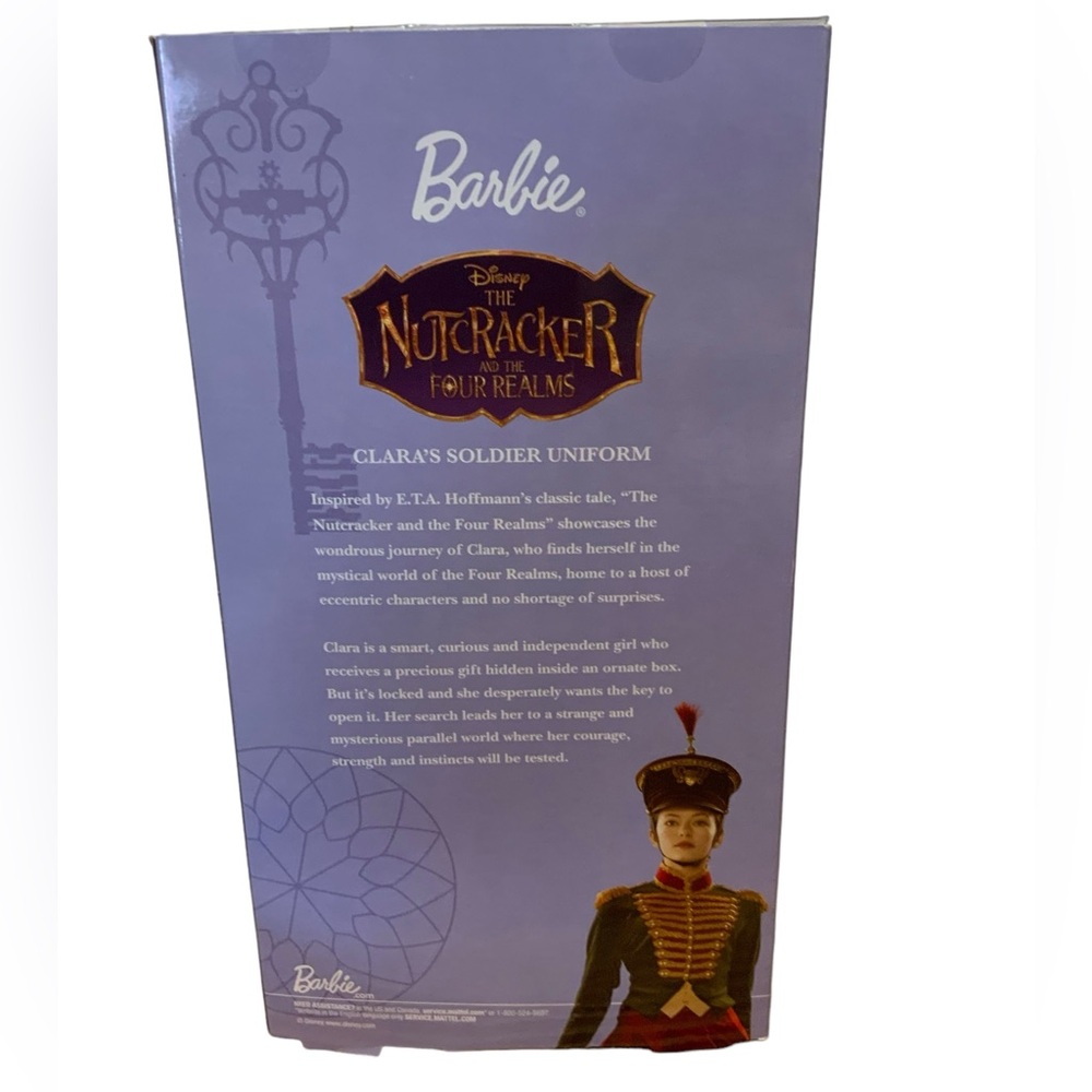 2018 Barbie Signature The Nutcracker Clara's Soldier Uniform - Picture 2 of 5